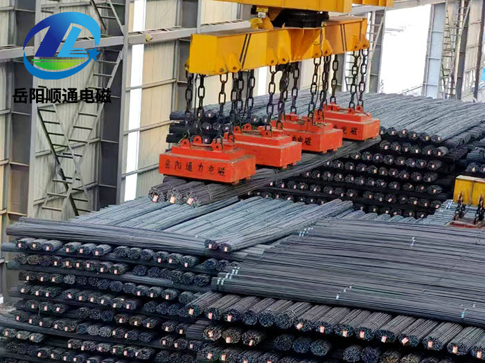 MW29系列吊運捆扎鋼管用起重電磁鐵